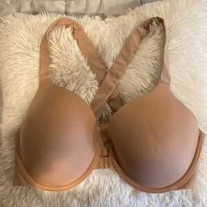 Spanx Bra-llelujah size 36D nude racerback excellent used condition